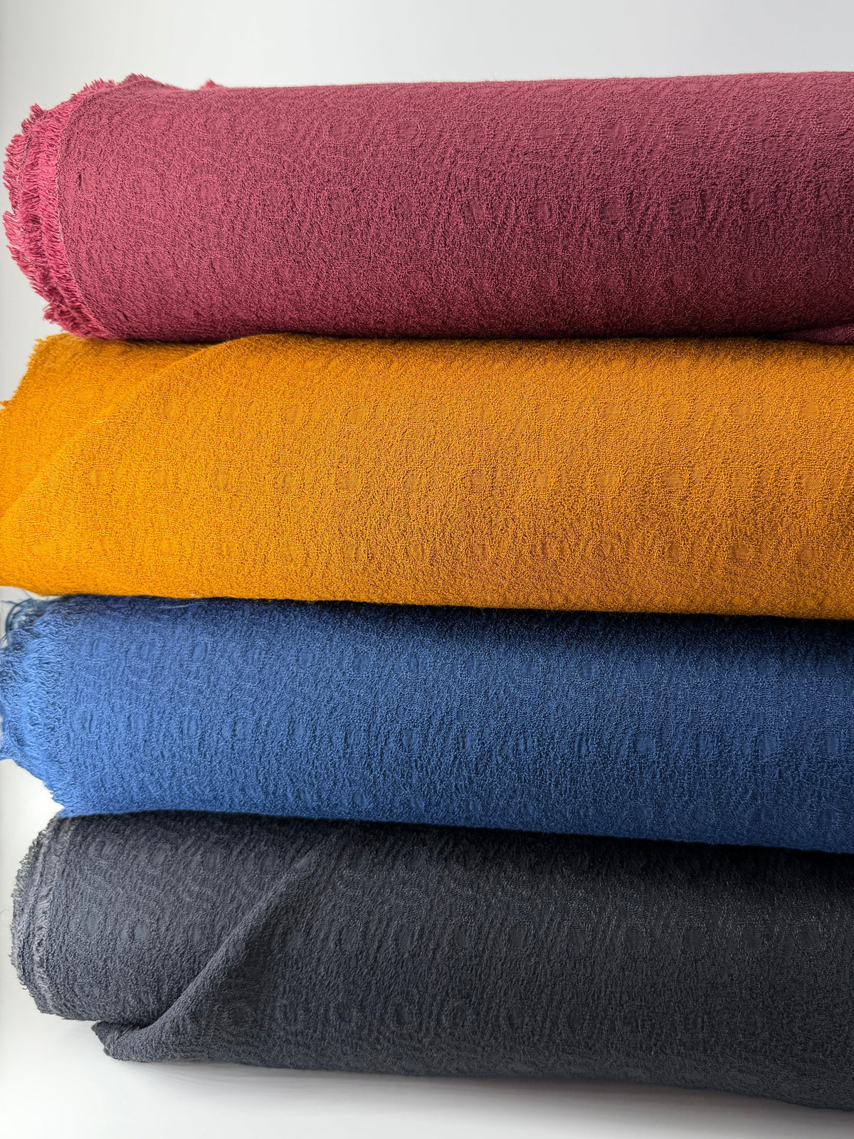 Rayon Jacquard, Cat's Eye - Black
