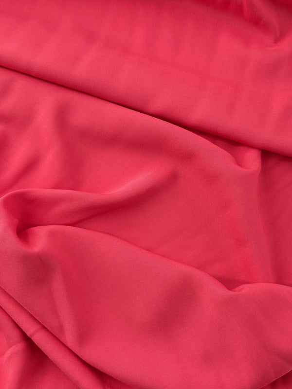 Rayon Challis, Solids – Watermelon