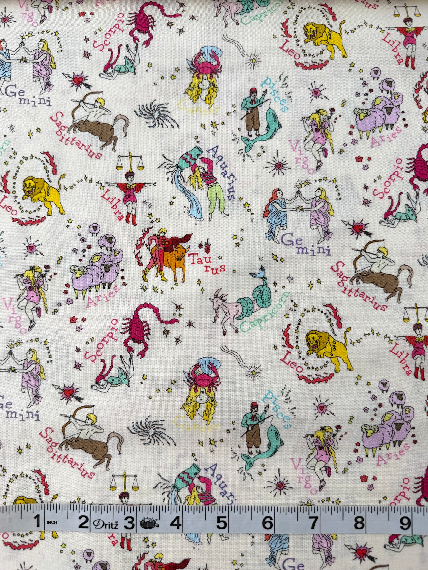 Nora Cotton Sheeting, Zodiac