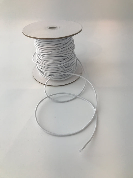 Round Elastic Cord, 1/8"