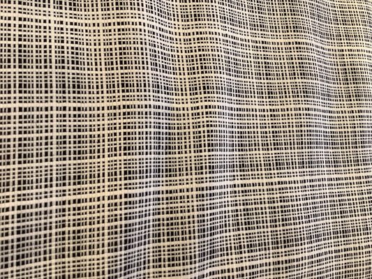 Wool/Poly Blend Mini Check