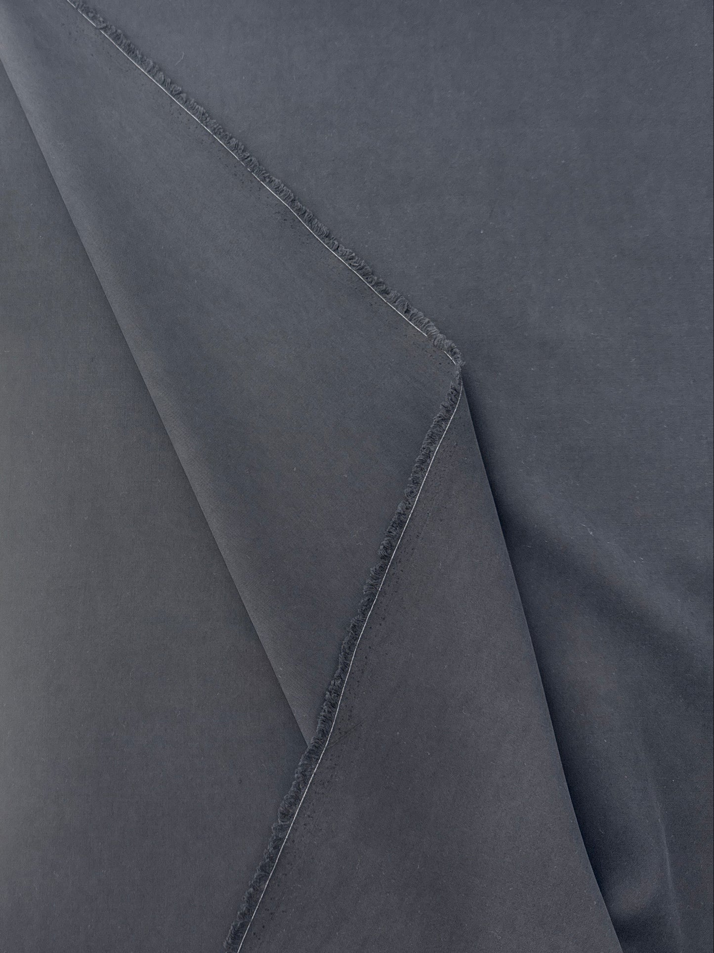 Designer Deadstock Silk Crepe de Chine - Black