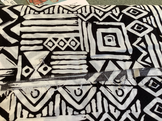 Rayon, Doodle Print