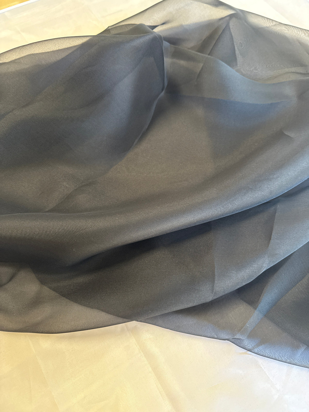 Silk Organza – Black