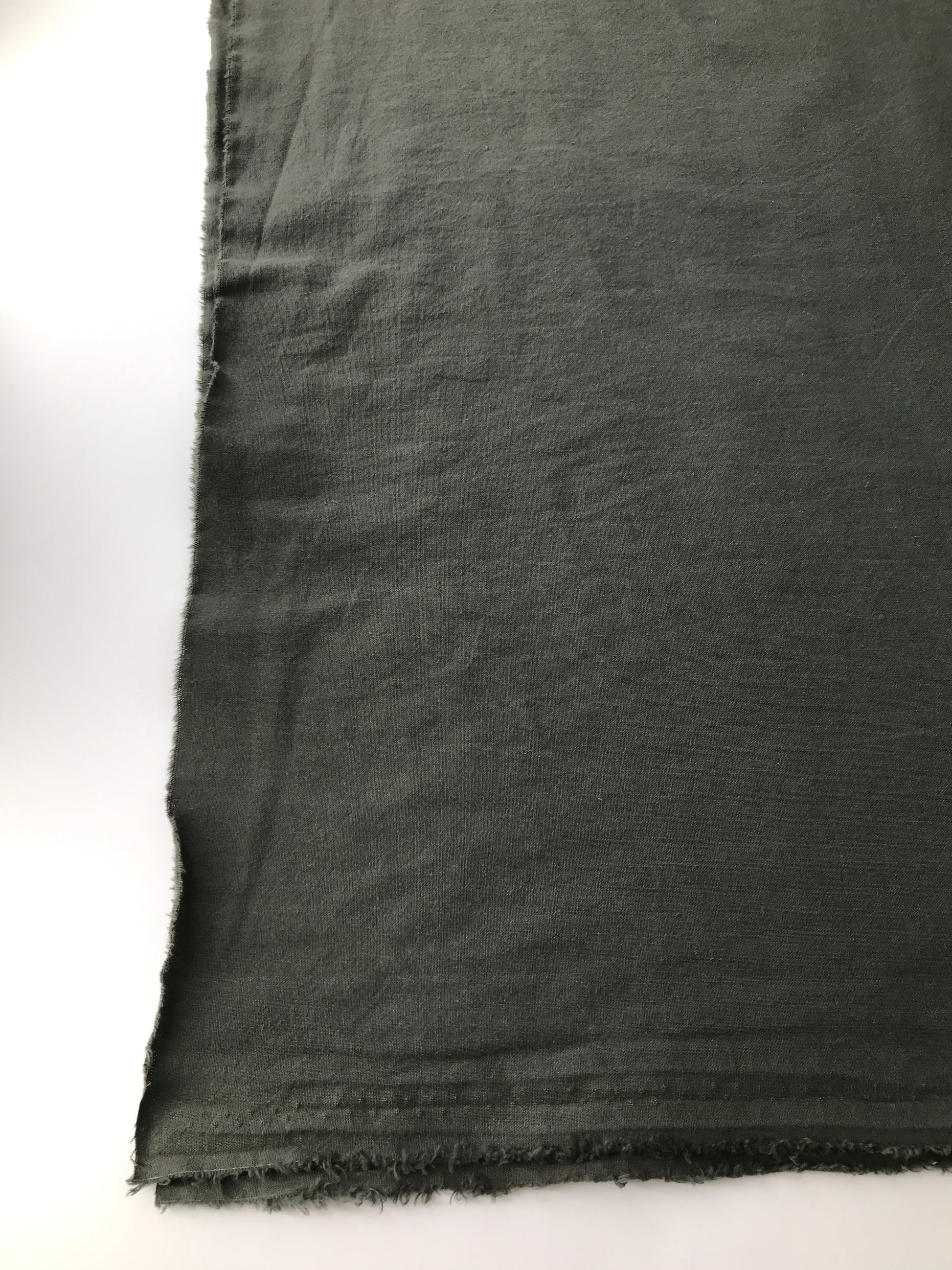 Cotton Sheeting, Sand-Washed Finish, Solids – Black