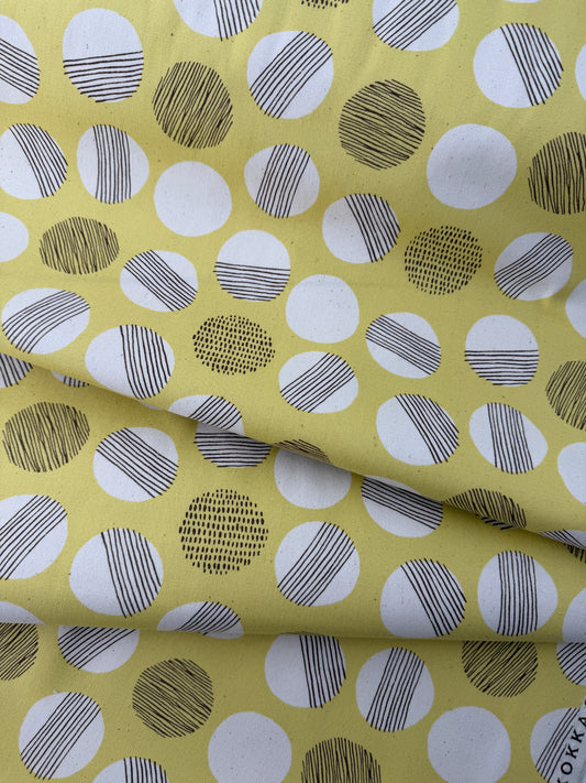 Kokka Cotton Oxford, Simply Palette Polka Dots