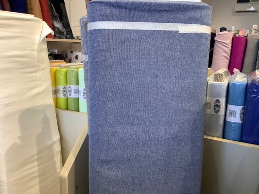 Chambray, blue