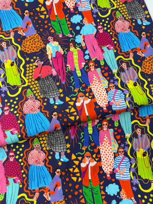Nora Cotton Sheeting, City Girls Street Style