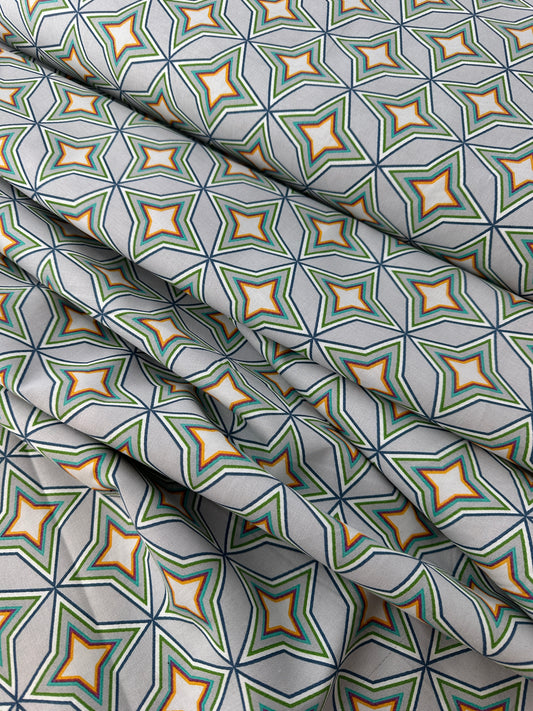 Cotton Sheeting, Starlight, Gray