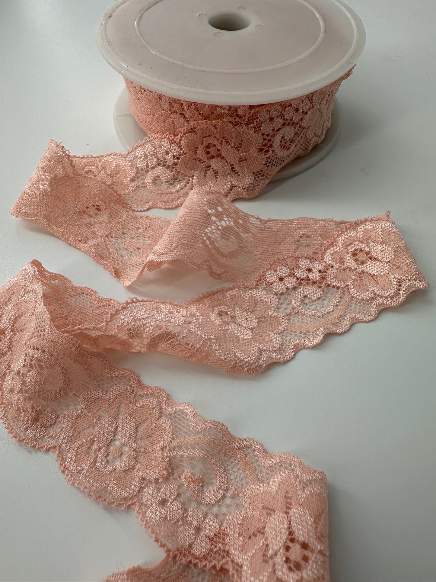 Stretch Lace Trim, 1.25" wide