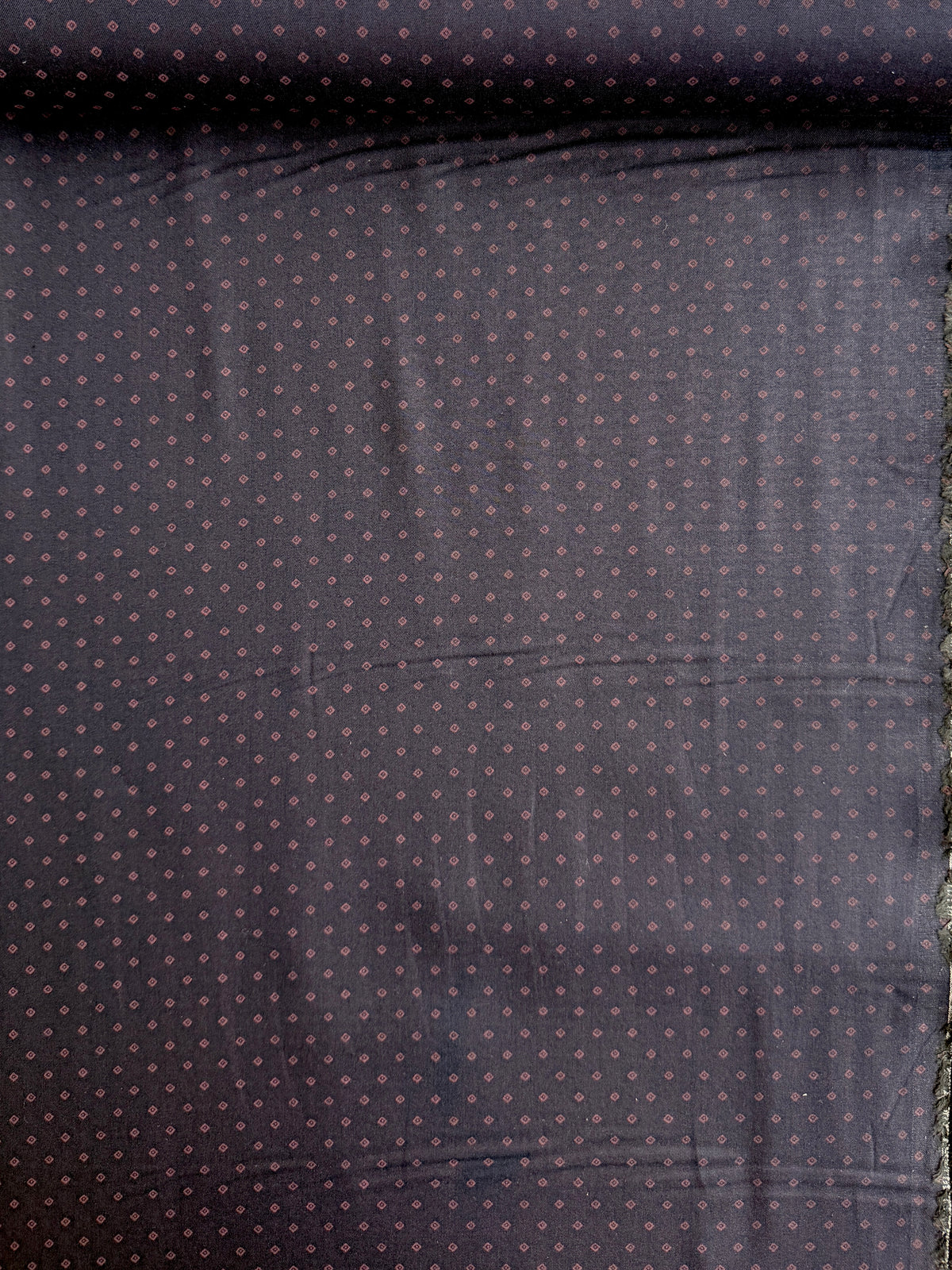 Cotton Denim, Diamond Dot