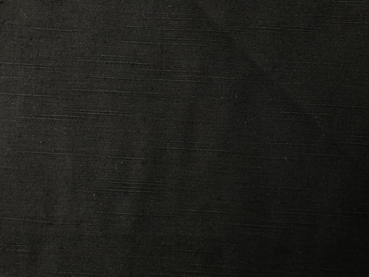 Cotton Shantung, Black