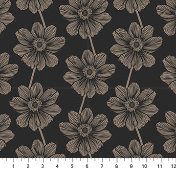 Anna Maria Textiles, Cotton Sheeting, Anemone