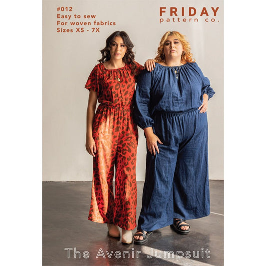 Friday Pattern co. The Avenir Jumpsuit