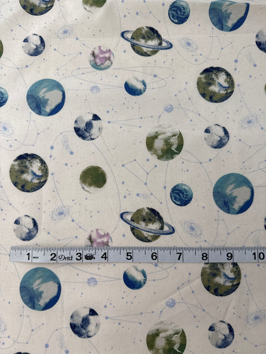 Japanese Cotton Sheeting, Water Blur