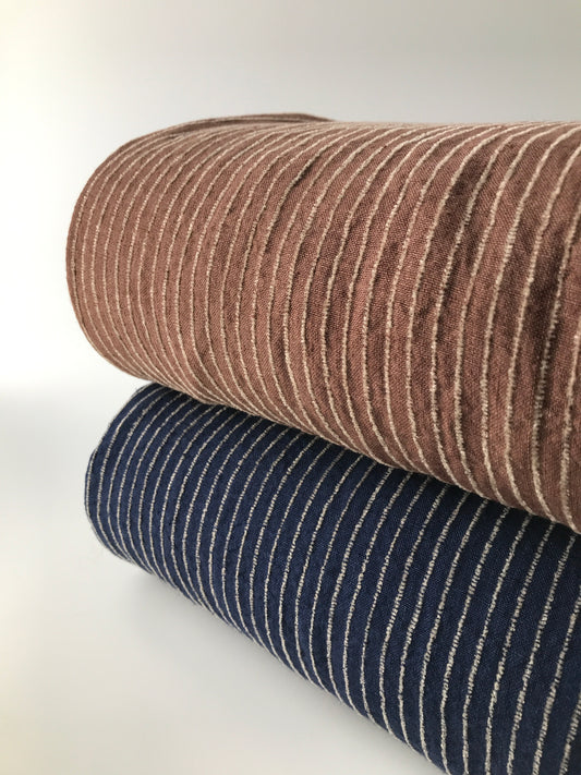Linen/Rayon Yarn Dye Stripe