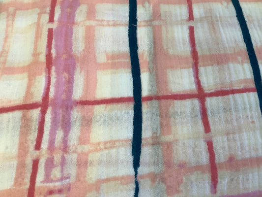 Cotton, Double Gauze, Windowpane