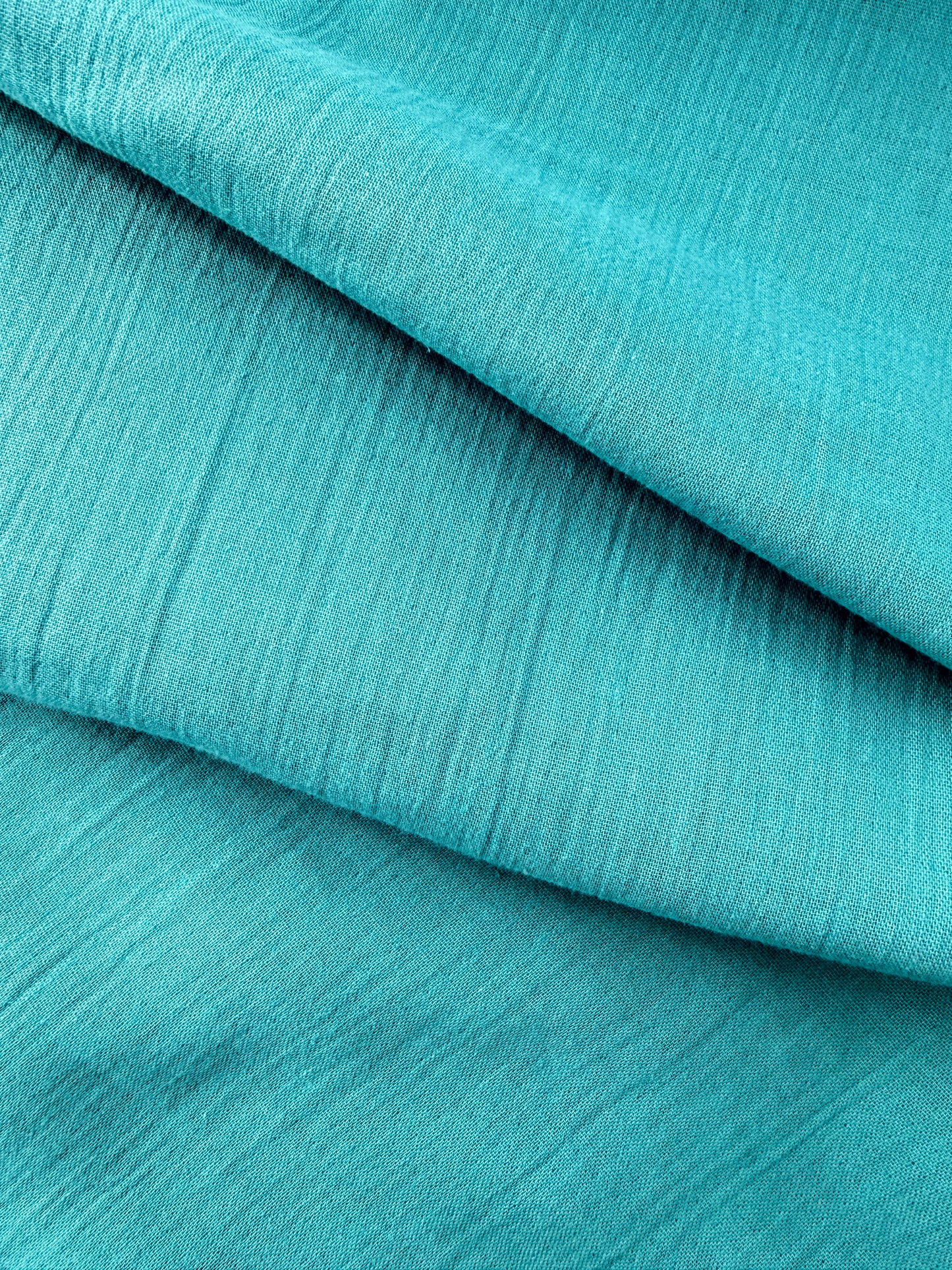 Cotton Gauze, Solids – Turquoise