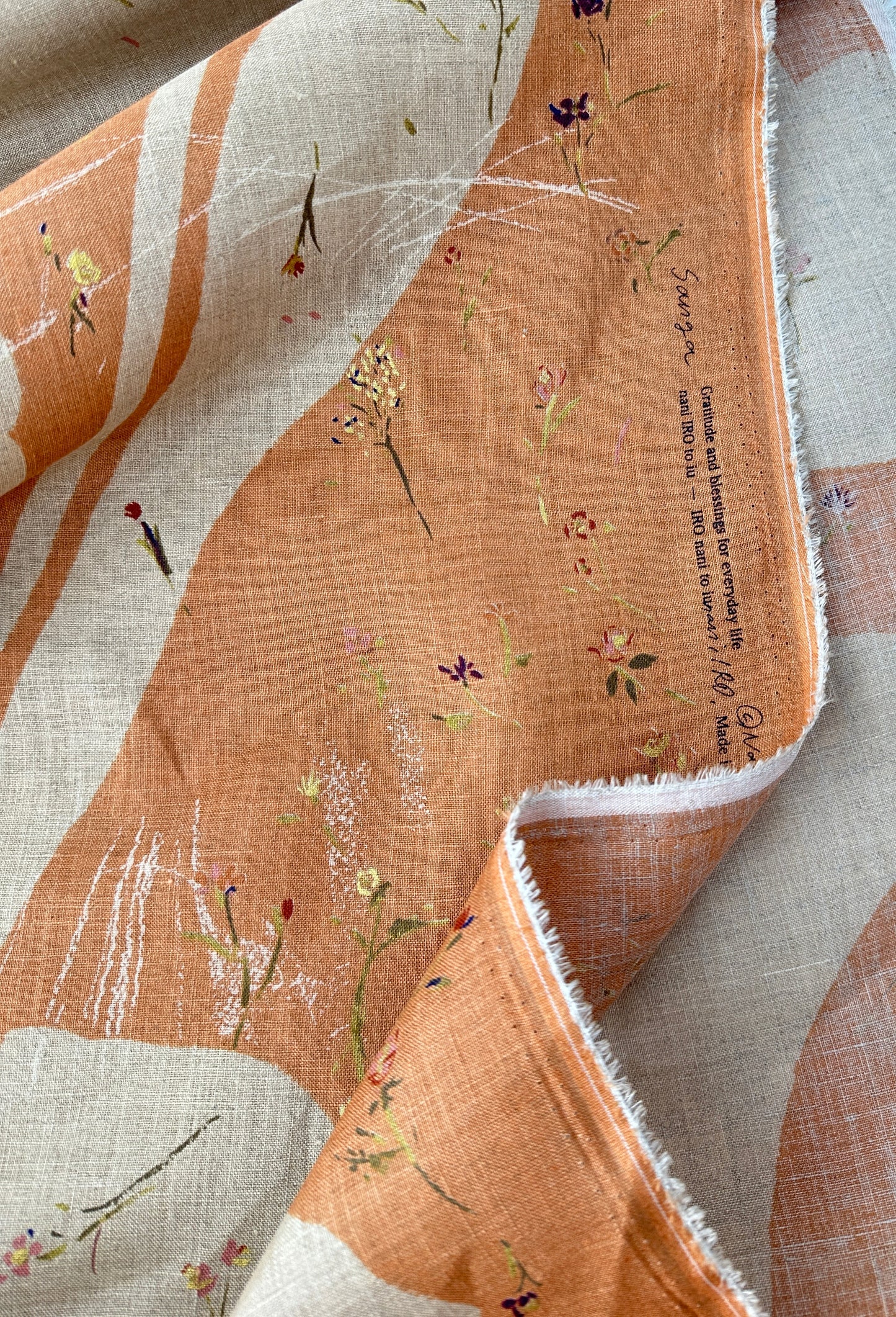 nani IRO Linen Sheeting, Sanga