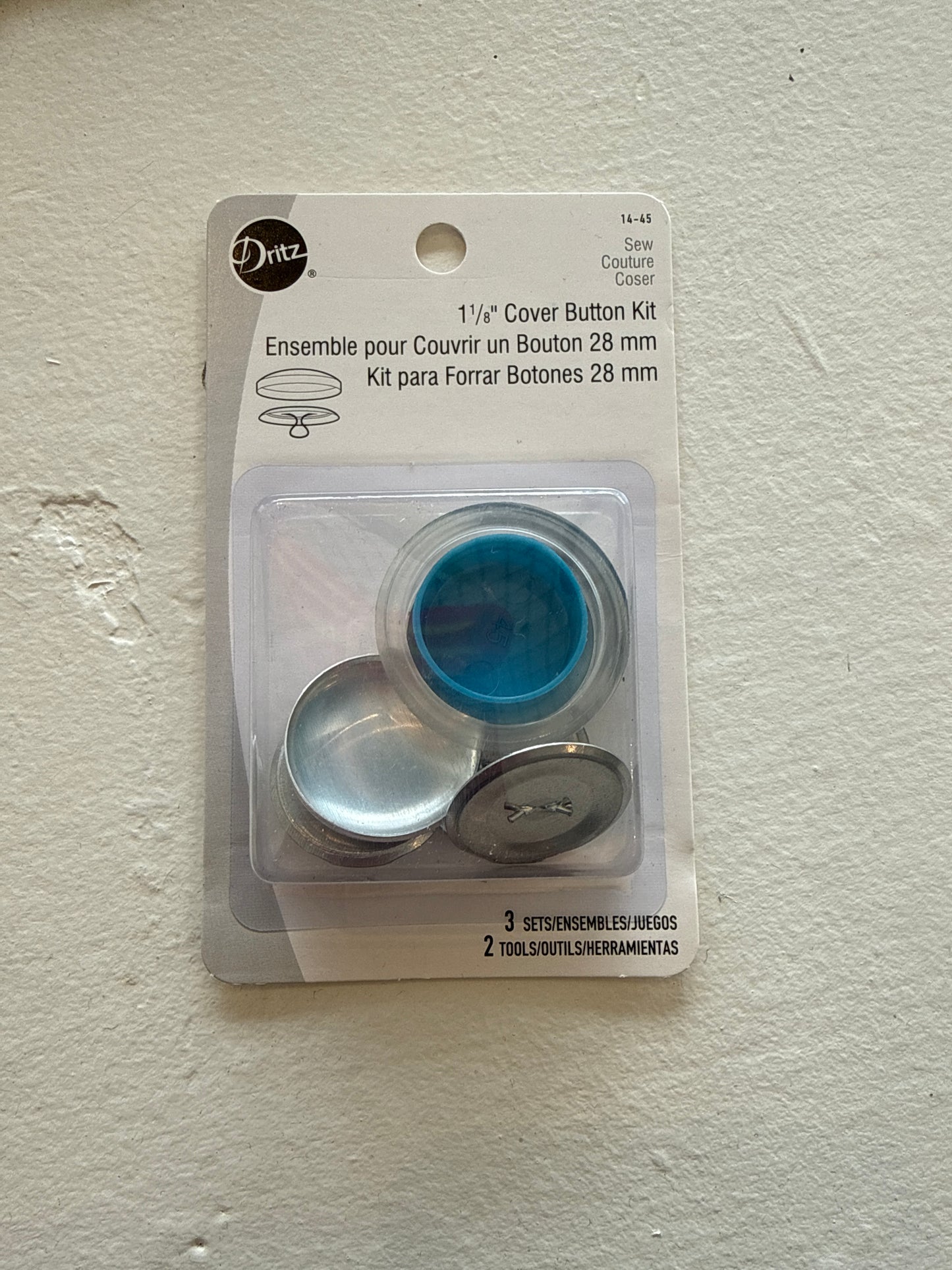 Dritz 1 1/8" Cover Button Kit