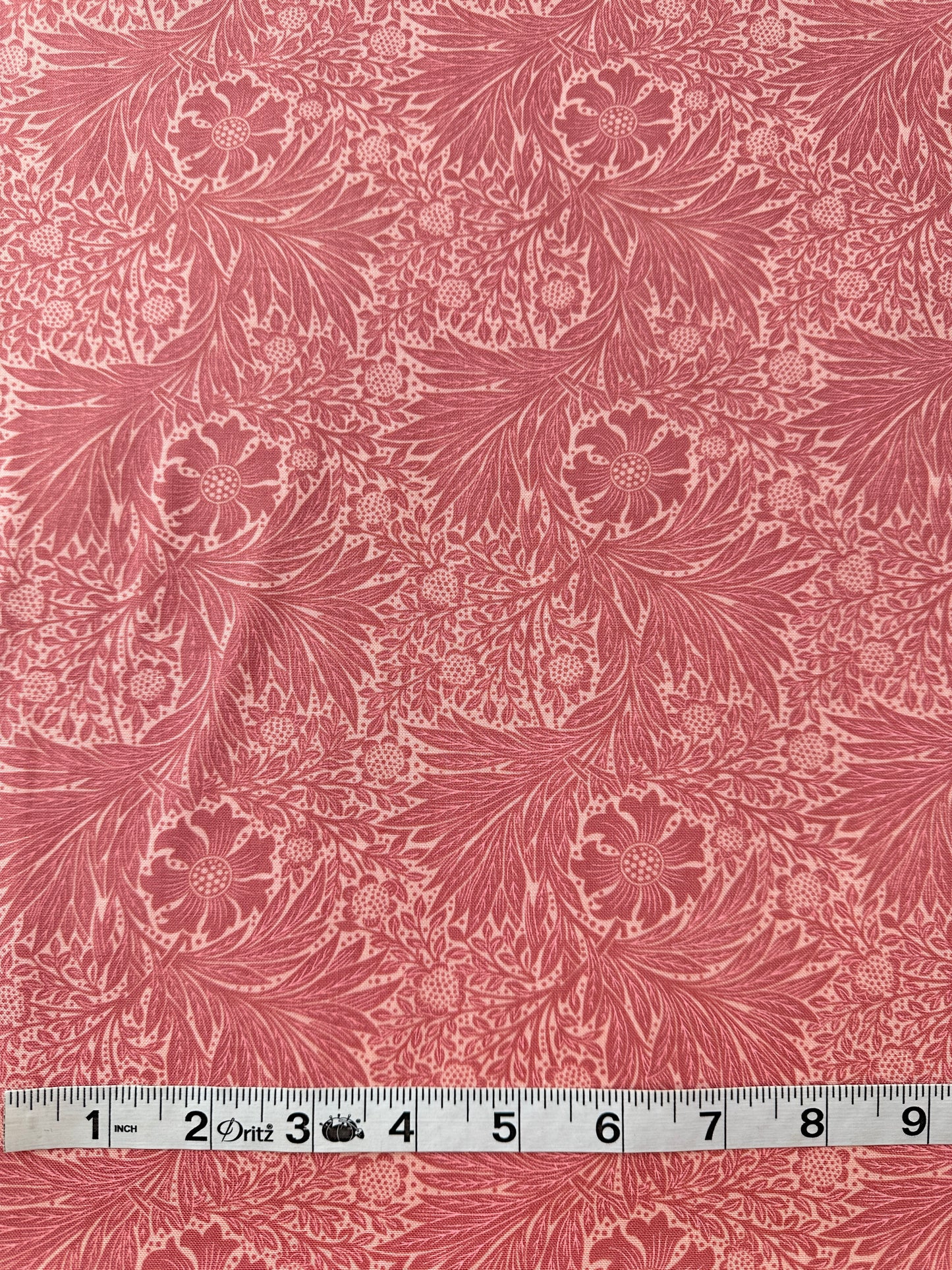 Cotton Sheeting, Bedford Park, Rose