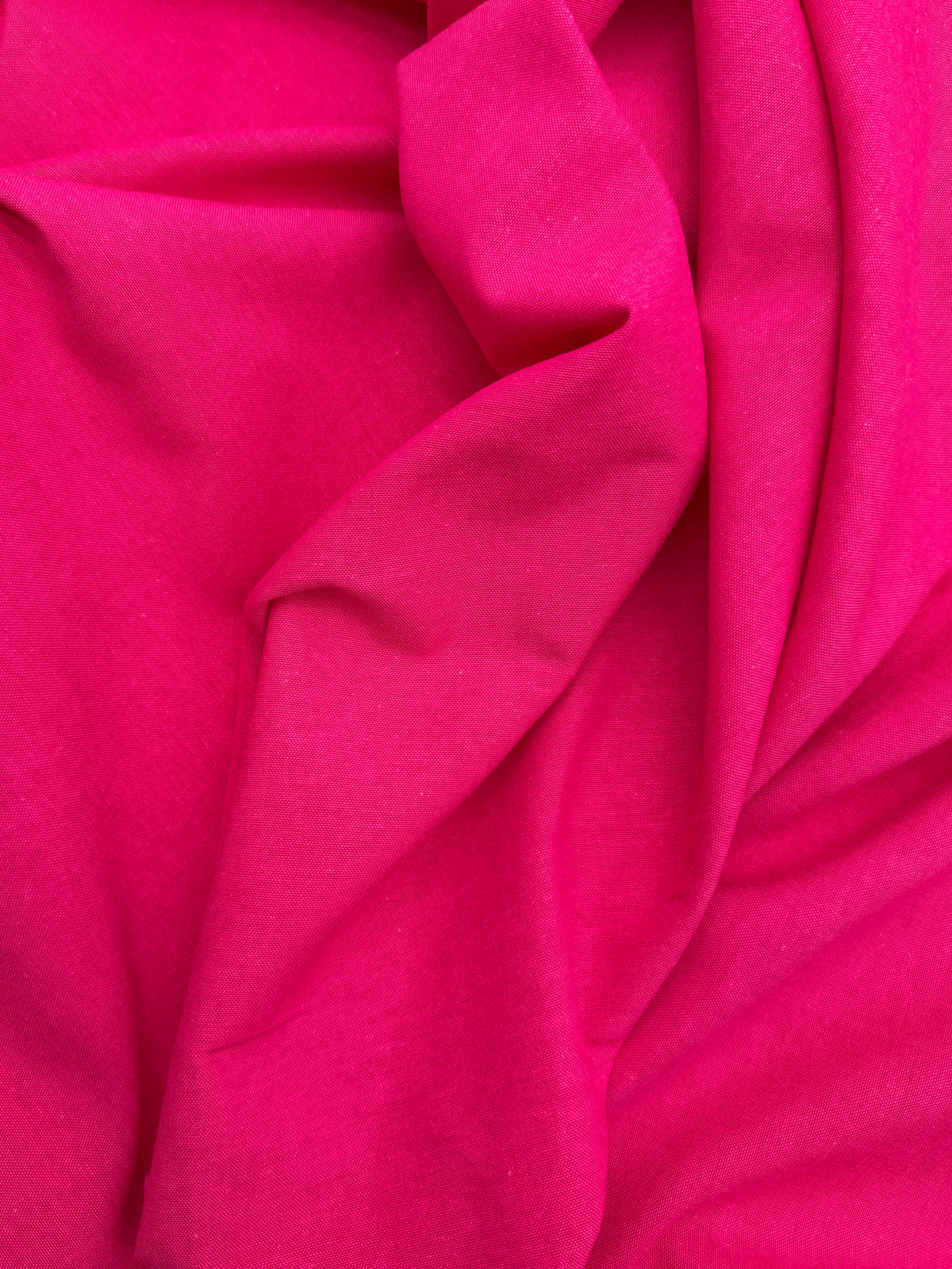 Linen Solids - Bright Pink