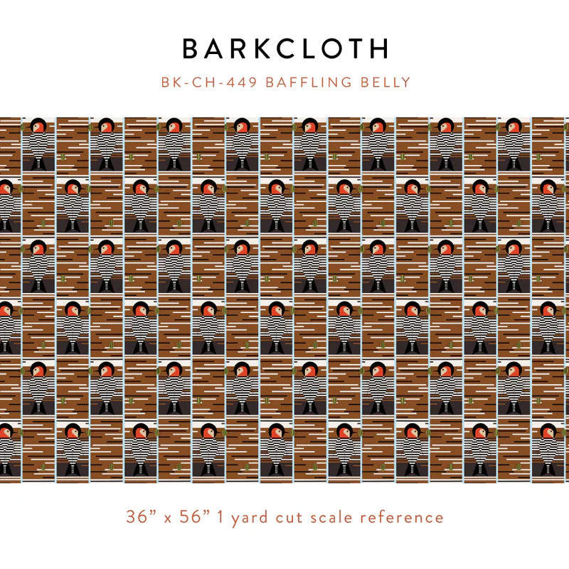 Birch Organic Cotton Barkcloth, Baffling Belly