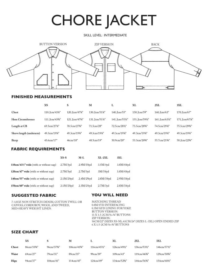 Workwear, Timeless Sewing Patterns for a Practical Wardrobe, Merchant & Mills