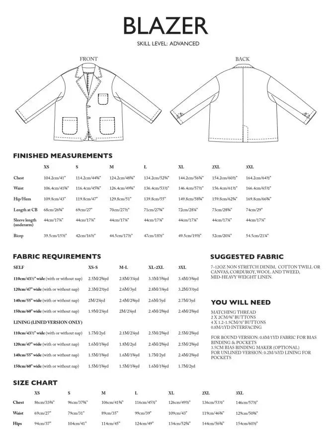 Workwear, Timeless Sewing Patterns for a Practical Wardrobe, Merchant & Mills