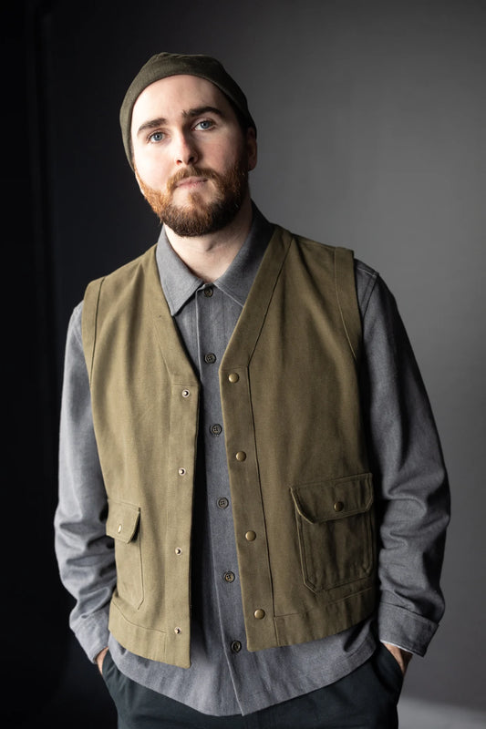 Merchant & Mills Billy Vest, UK Size 34-54