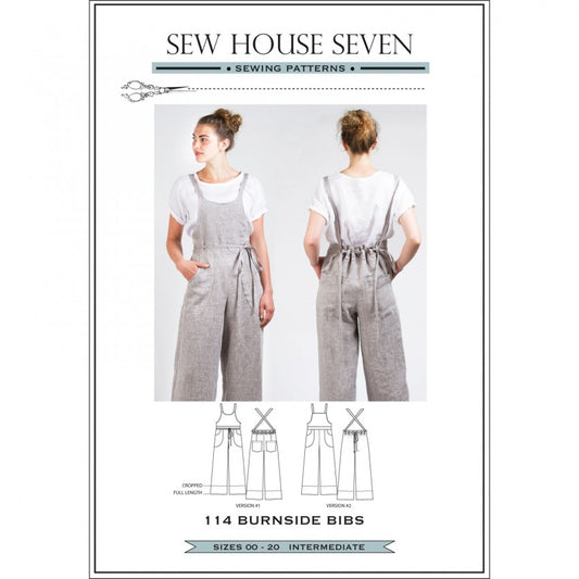 Sew House Seven Burnside Bibs, Size 00-20