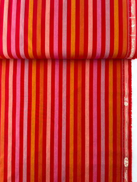AGF Premium Cotton, Picnic Wovens, Stripe- Fruit Salad