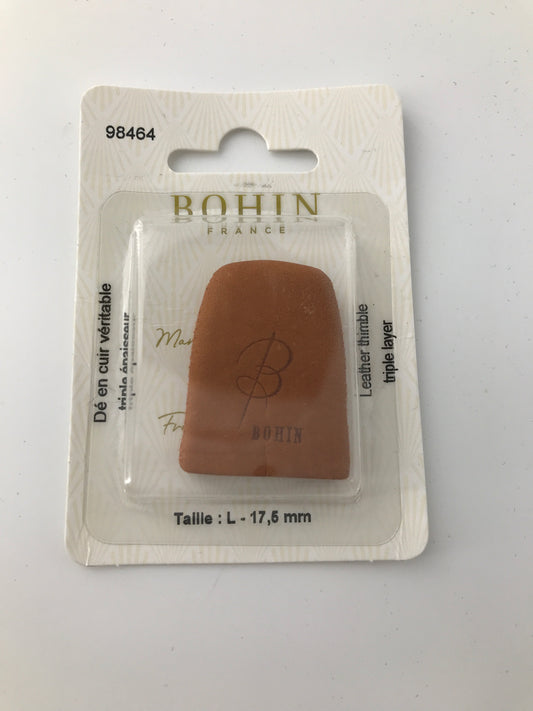 Thimble, Leather, Triple Layer, Size L