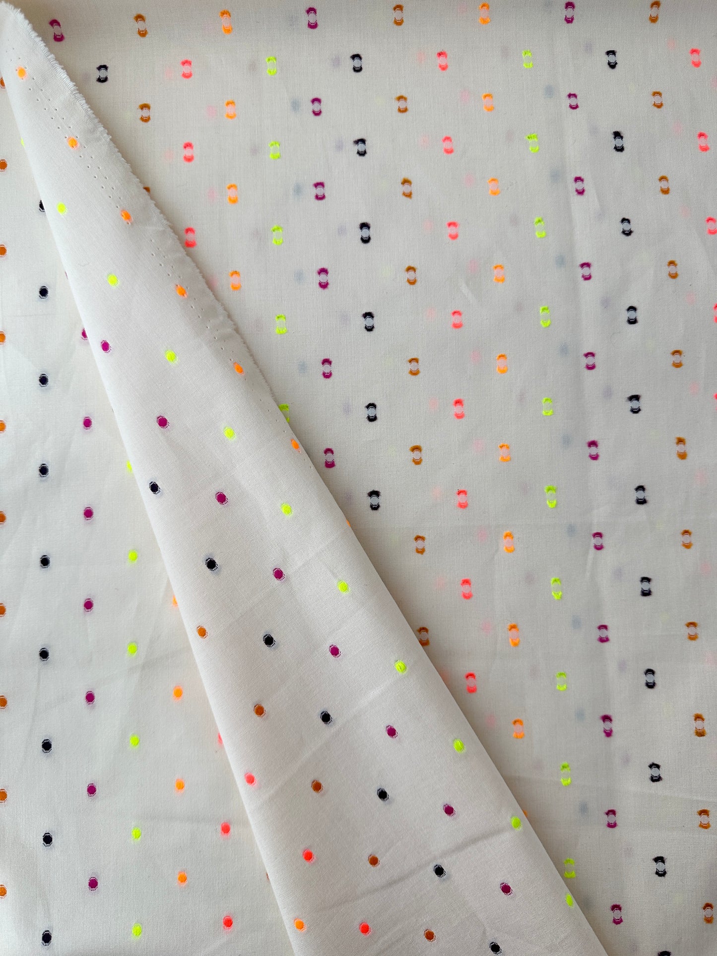 FIGO Cotton Sheeting, Intervals Cream