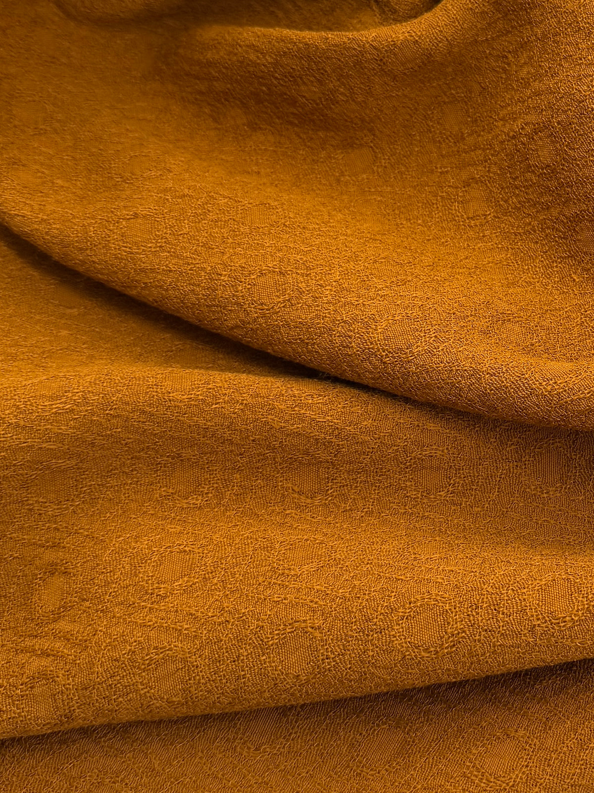 Rayon Jacquard, Cat's Eye - Ochre