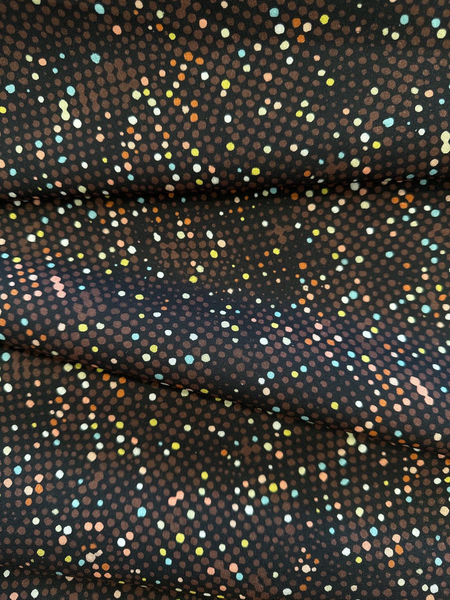 Cotton Sheeting, Block Print Dots