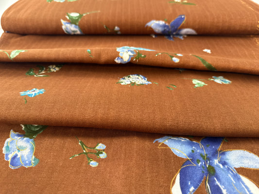 nani IRO, Cotton Double Gauze, New Morning – Floral