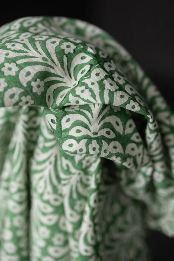 Merchant & Mills Indian Cotton Block Print, Lovage