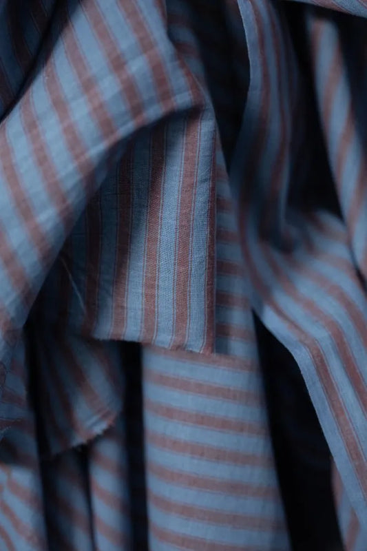 Merchant & Mills, Handwoven Cotton/ Linen Stripe, Mateo, 2.1 oz