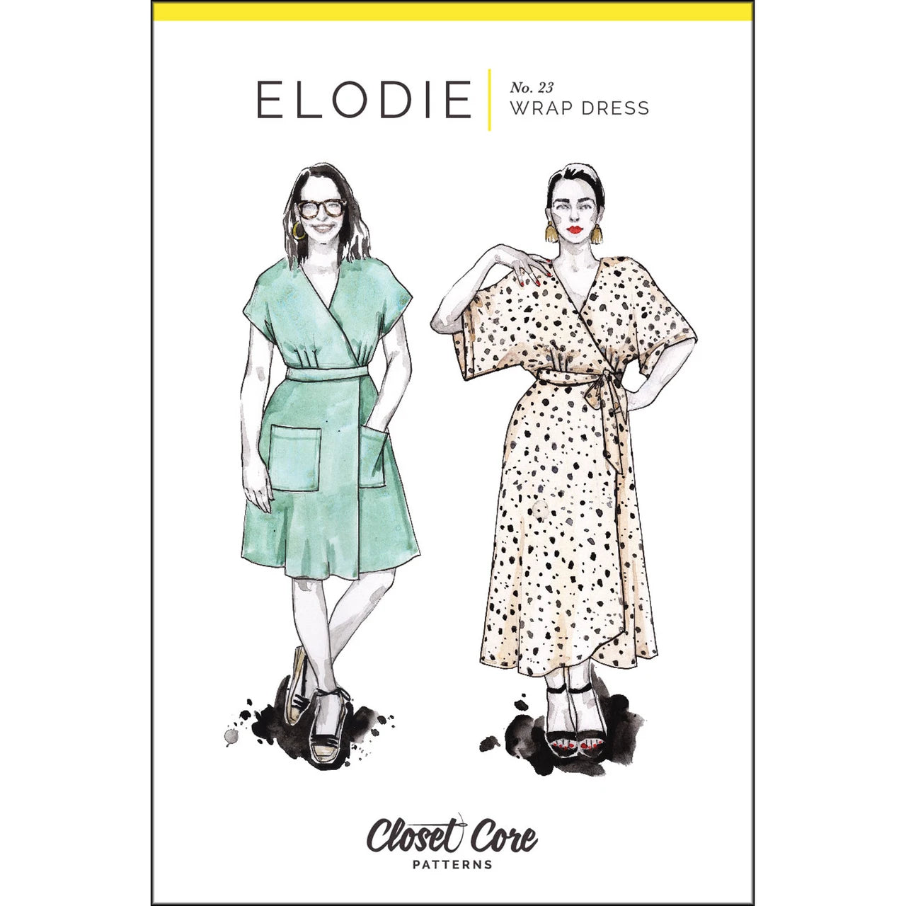 Closet Core Elodie Wrap Dress, Size 0-20