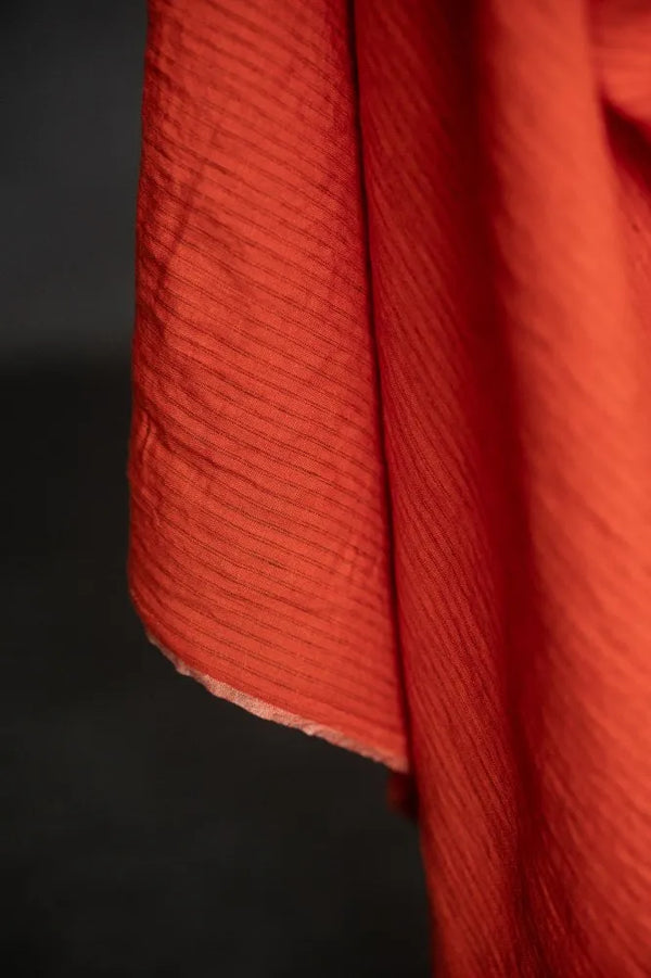 Merchant & Mills Laundered Linen, Bitter Orange Stripe