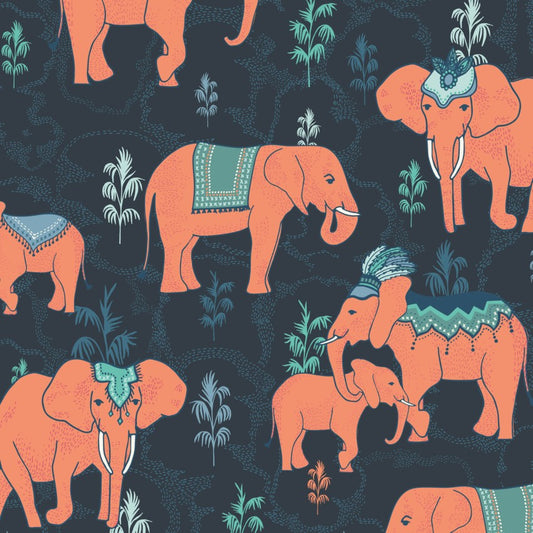Cloud 9, Cotton Sheeting, Jaipur Elephant