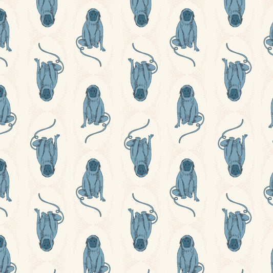 Cloud 9, Cotton Sheeting, Macaques