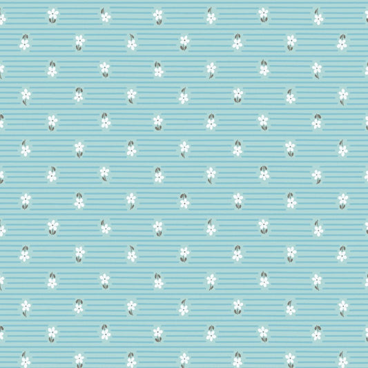 Cloud 9, Cotton Sheeting, Daisy Rows