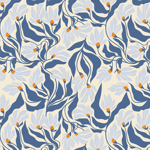 Premium Cotton, AGF Wind Dance Azure