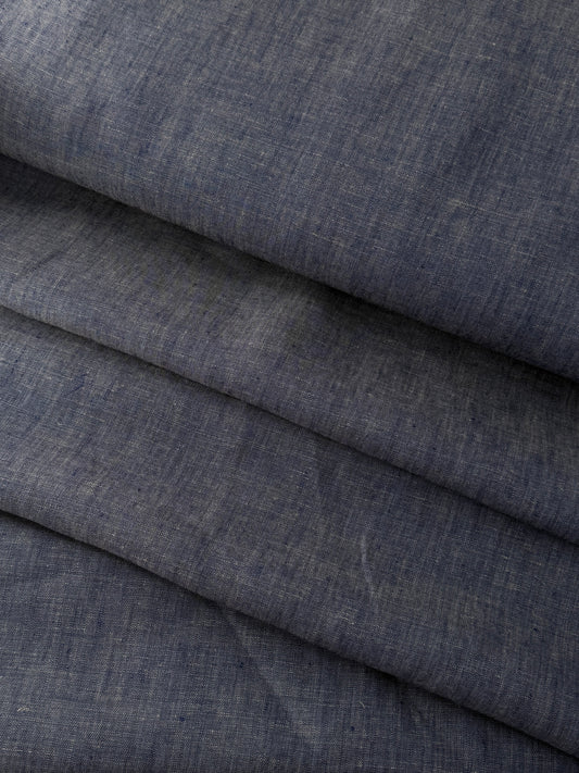 Linen Cross Dye - Dusty Blue