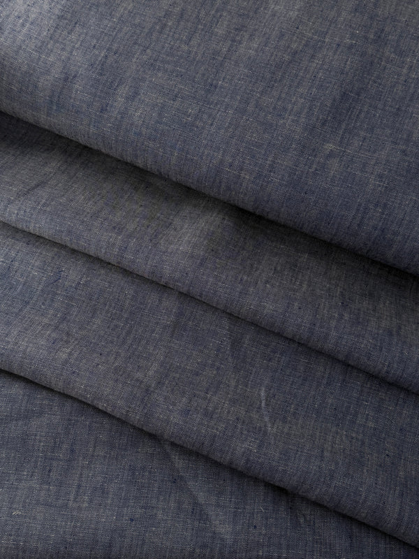 Linen Cross Dye - Dusty Blue