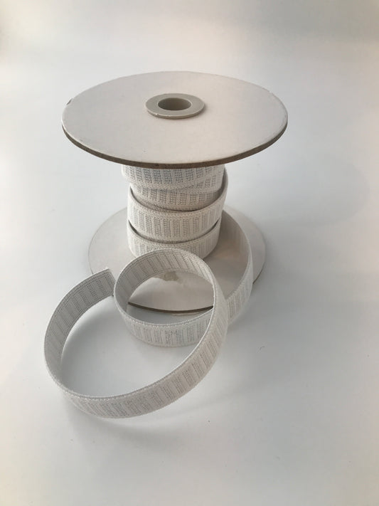 Elastic, Woven Non-roll, by the yard