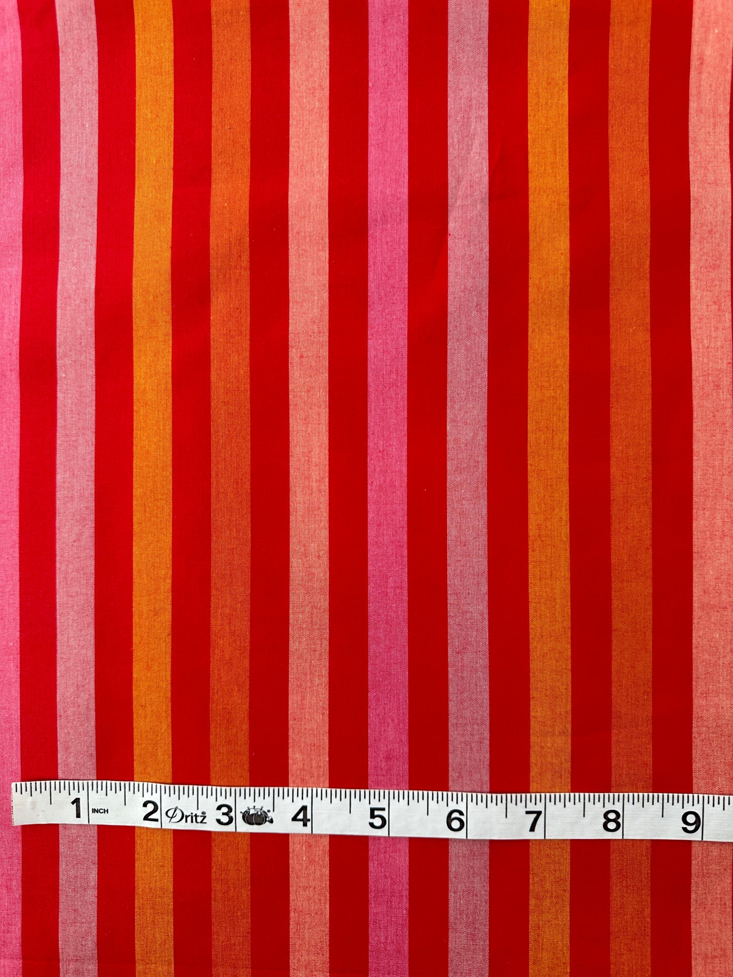 AGF Premium Cotton, Picnic Wovens, Stripe- Fruit Salad