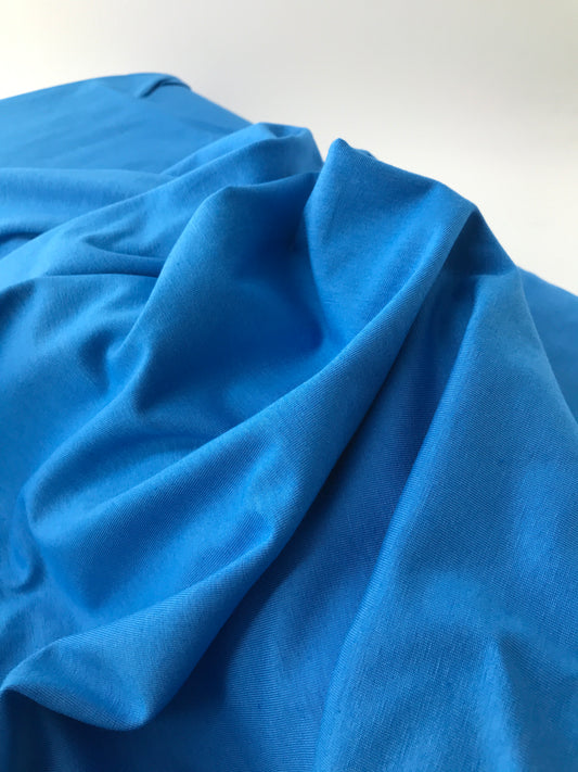Cotton Modal Jersey, Solids – Cornflower